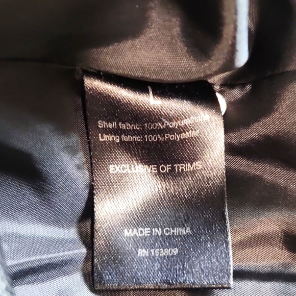 Philomena Petti Black Motorcycle Faux Leather Biker Jacket Large EUC - Picture 11 of 13